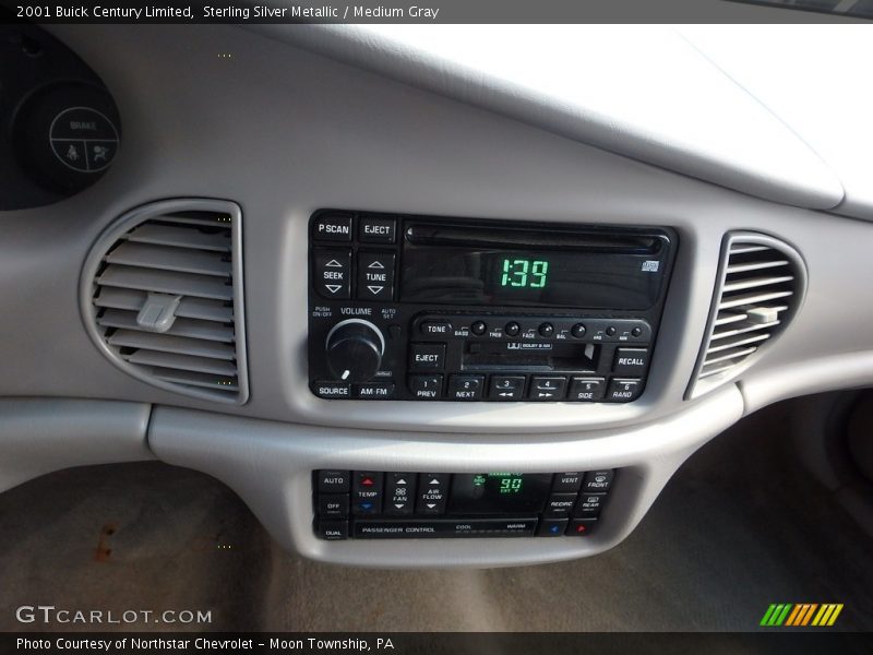 Sterling Silver Metallic / Medium Gray 2001 Buick Century Limited