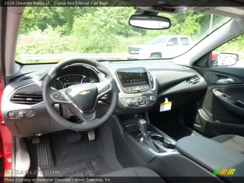 Crystal Red Tintcoat / Jet Black 2016 Chevrolet Malibu LT