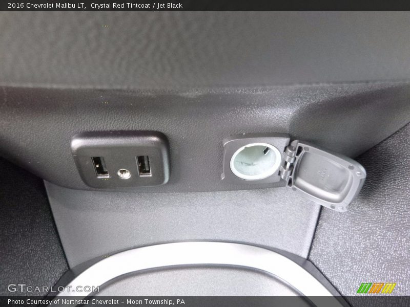 Crystal Red Tintcoat / Jet Black 2016 Chevrolet Malibu LT