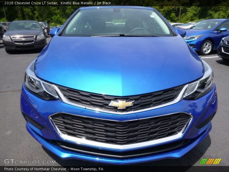 Kinetic Blue Metallic / Jet Black 2016 Chevrolet Cruze LT Sedan