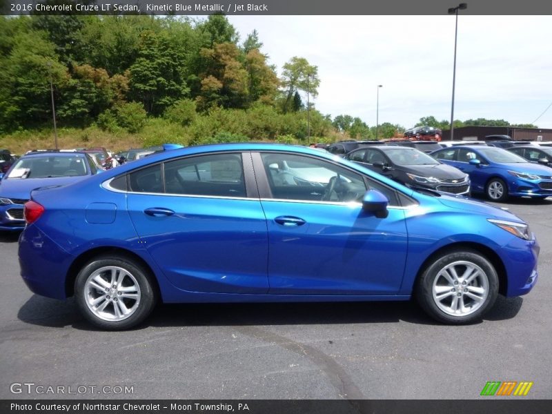Kinetic Blue Metallic / Jet Black 2016 Chevrolet Cruze LT Sedan