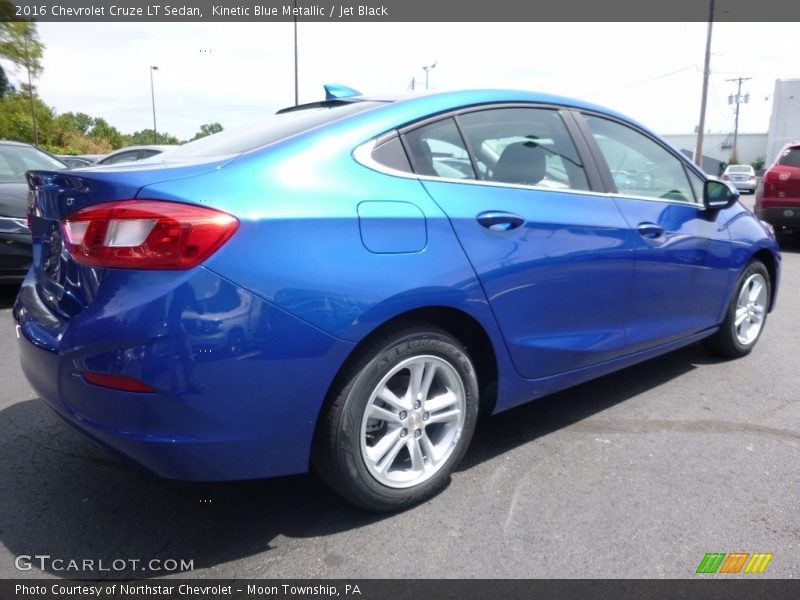 Kinetic Blue Metallic / Jet Black 2016 Chevrolet Cruze LT Sedan