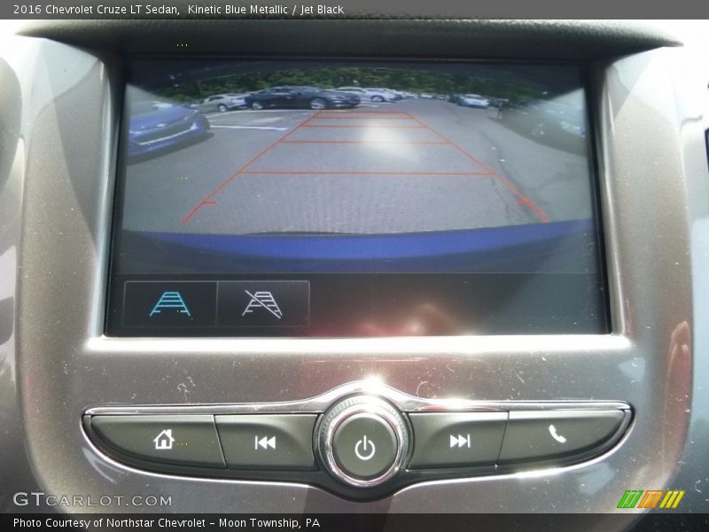Kinetic Blue Metallic / Jet Black 2016 Chevrolet Cruze LT Sedan