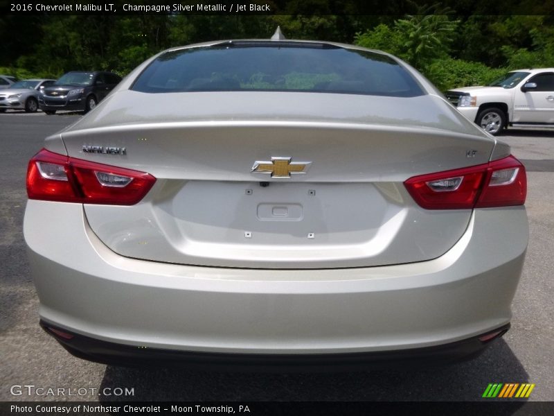 Champagne Silver Metallic / Jet Black 2016 Chevrolet Malibu LT