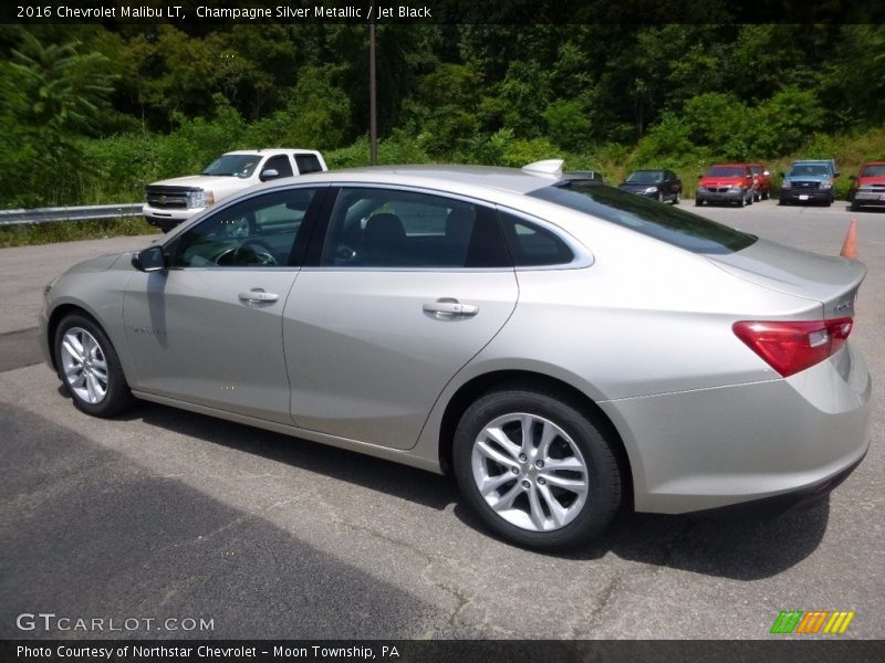 Champagne Silver Metallic / Jet Black 2016 Chevrolet Malibu LT