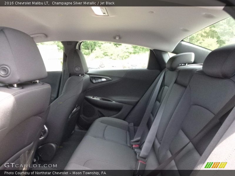 Champagne Silver Metallic / Jet Black 2016 Chevrolet Malibu LT