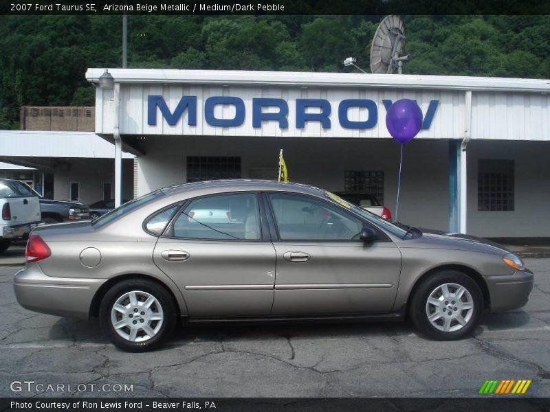 Arizona Beige Metallic / Medium/Dark Pebble 2007 Ford Taurus SE