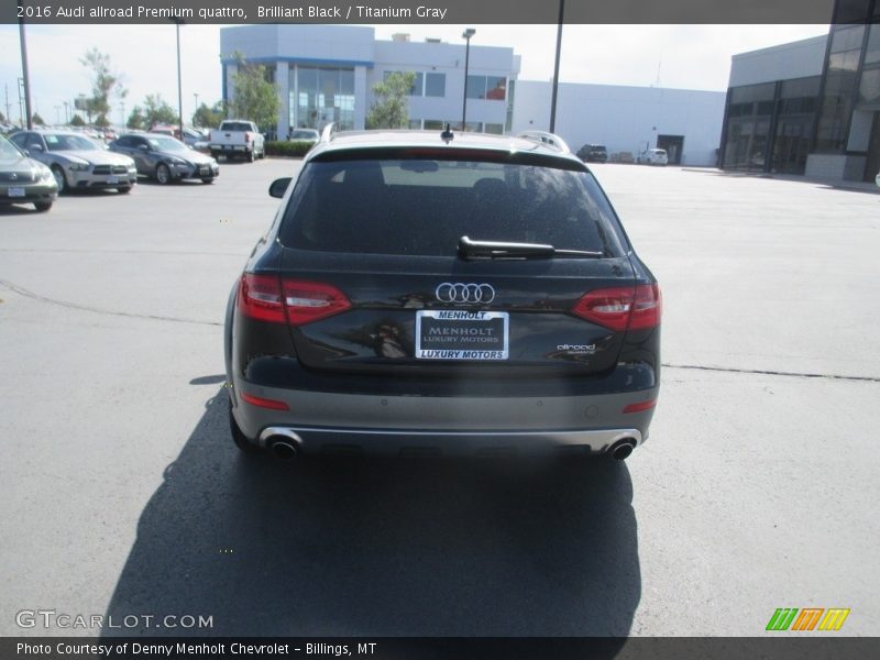 Brilliant Black / Titanium Gray 2016 Audi allroad Premium quattro