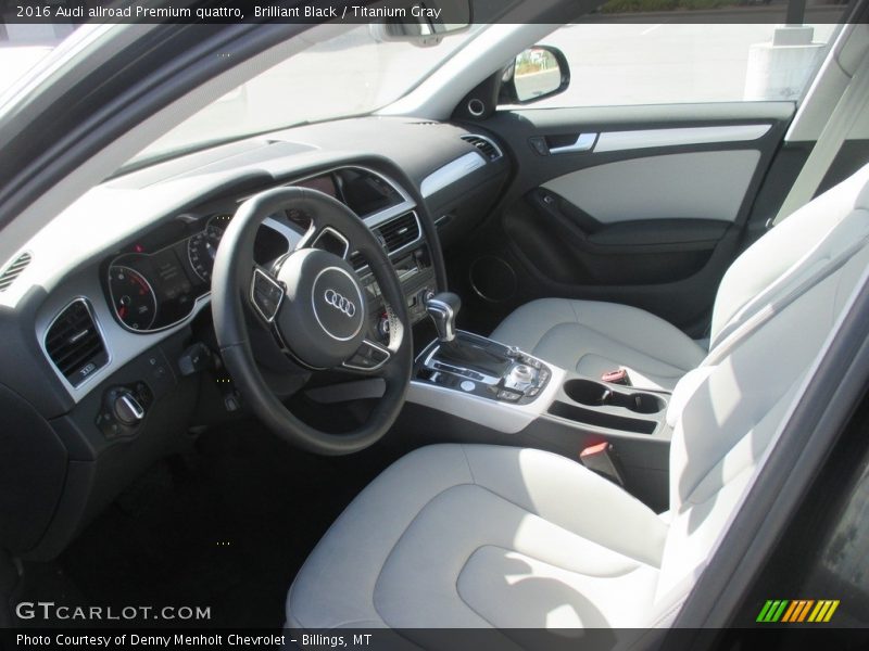 Brilliant Black / Titanium Gray 2016 Audi allroad Premium quattro