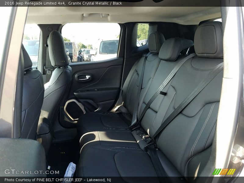 Granite Crystal Metallic / Black 2016 Jeep Renegade Limited 4x4
