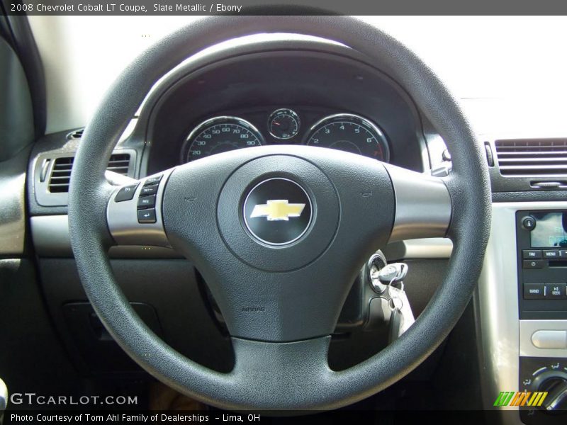 Slate Metallic / Ebony 2008 Chevrolet Cobalt LT Coupe