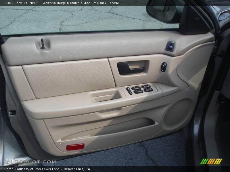 Arizona Beige Metallic / Medium/Dark Pebble 2007 Ford Taurus SE