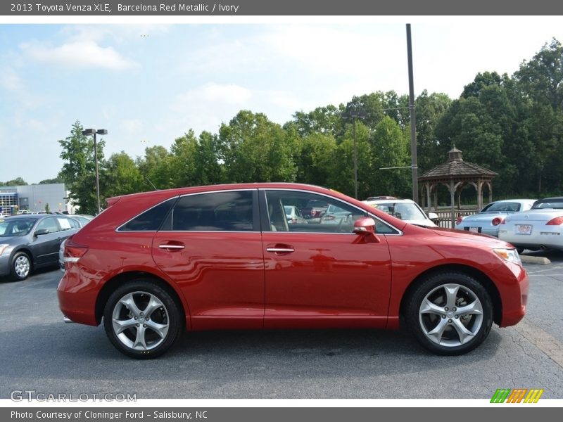 Barcelona Red Metallic / Ivory 2013 Toyota Venza XLE