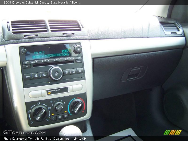 Slate Metallic / Ebony 2008 Chevrolet Cobalt LT Coupe
