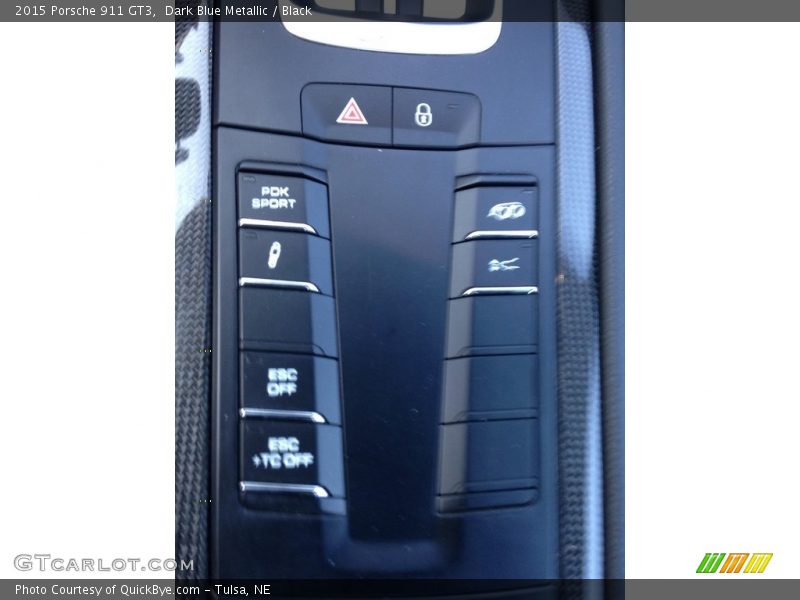 Dark Blue Metallic / Black 2015 Porsche 911 GT3