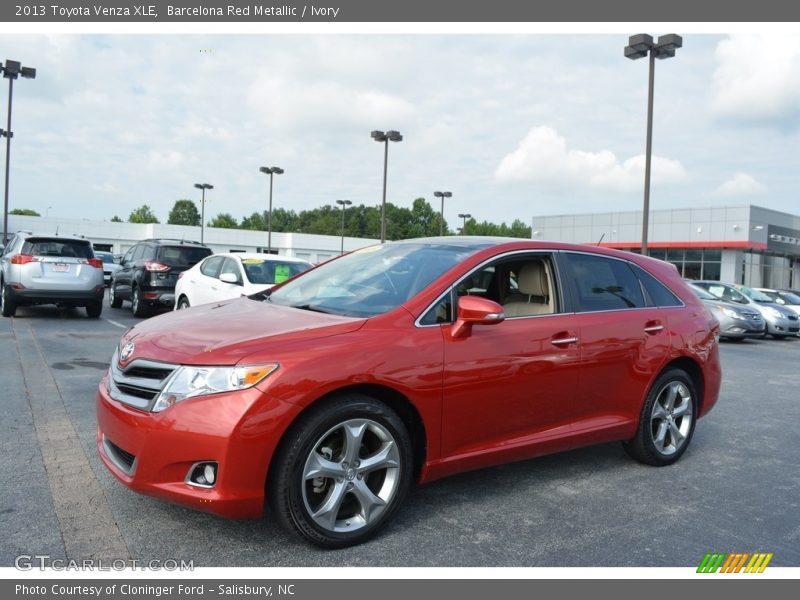 Barcelona Red Metallic / Ivory 2013 Toyota Venza XLE