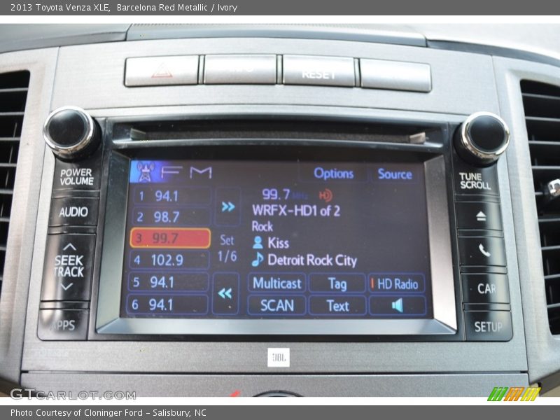 Barcelona Red Metallic / Ivory 2013 Toyota Venza XLE