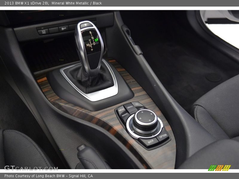 Mineral White Metallic / Black 2013 BMW X1 sDrive 28i