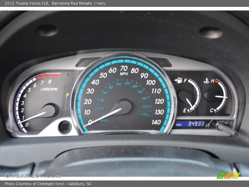 Barcelona Red Metallic / Ivory 2013 Toyota Venza XLE