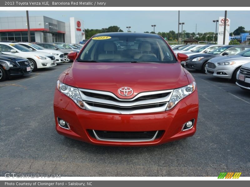 Barcelona Red Metallic / Ivory 2013 Toyota Venza XLE