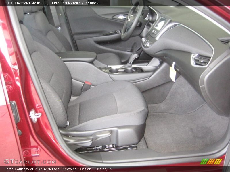 Butte Red Metallic / Jet Black 2016 Chevrolet Malibu LT