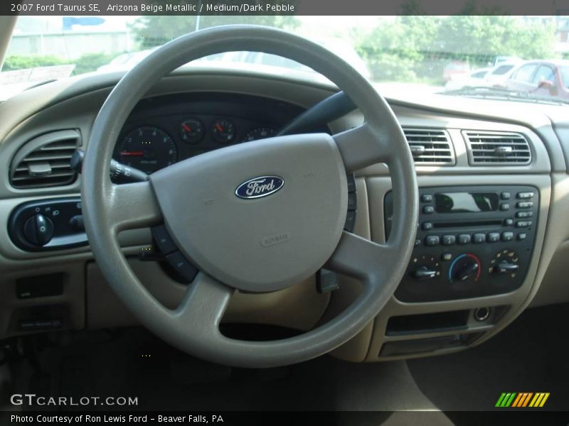Arizona Beige Metallic / Medium/Dark Pebble 2007 Ford Taurus SE