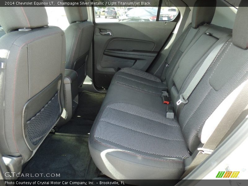 Champagne Silver Metallic / Light Titanium/Jet Black 2014 Chevrolet Equinox LT