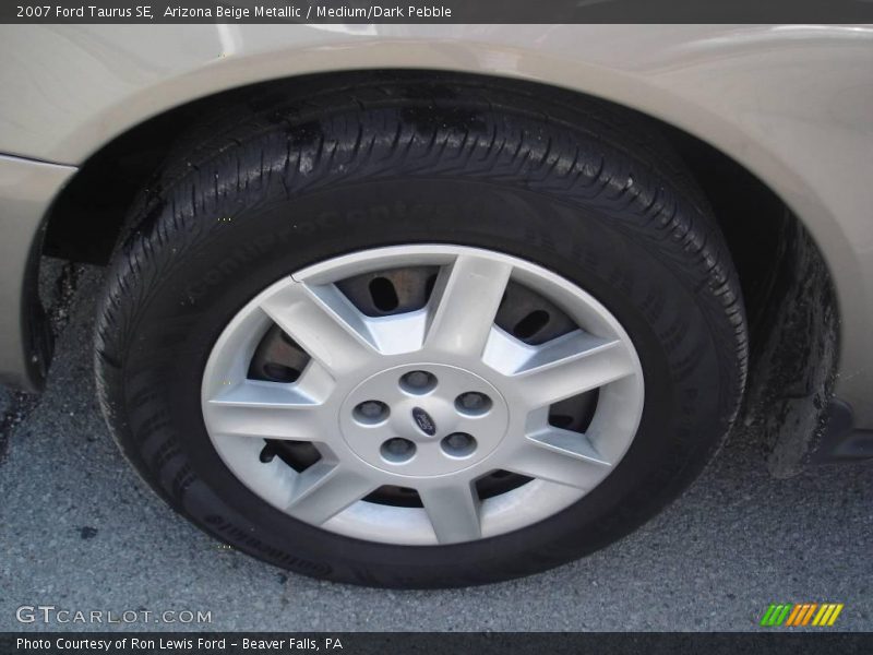 Arizona Beige Metallic / Medium/Dark Pebble 2007 Ford Taurus SE
