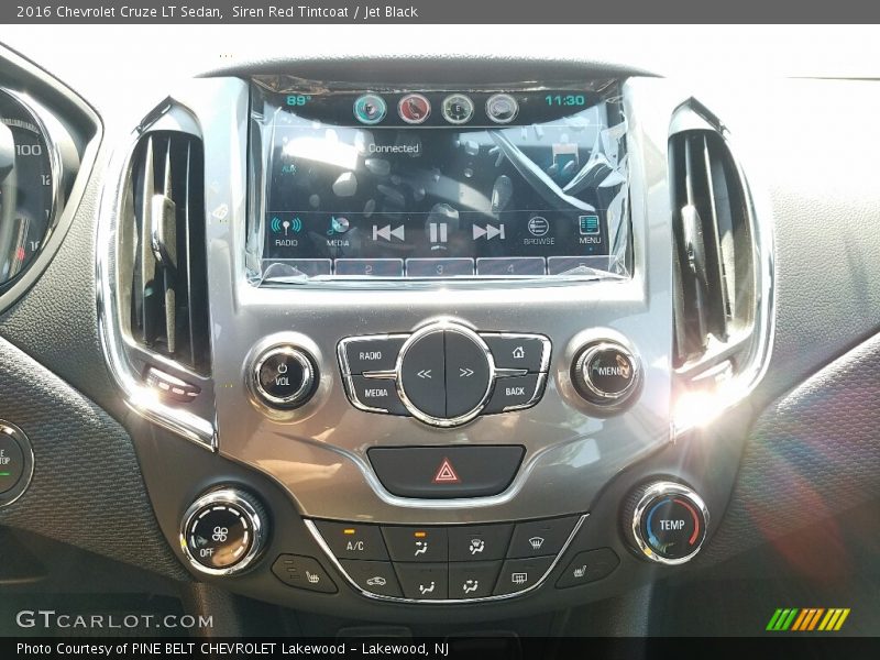 Siren Red Tintcoat / Jet Black 2016 Chevrolet Cruze LT Sedan