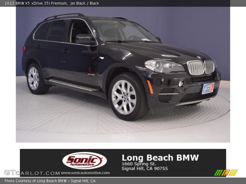 Jet Black / Black 2013 BMW X5 xDrive 35i Premium
