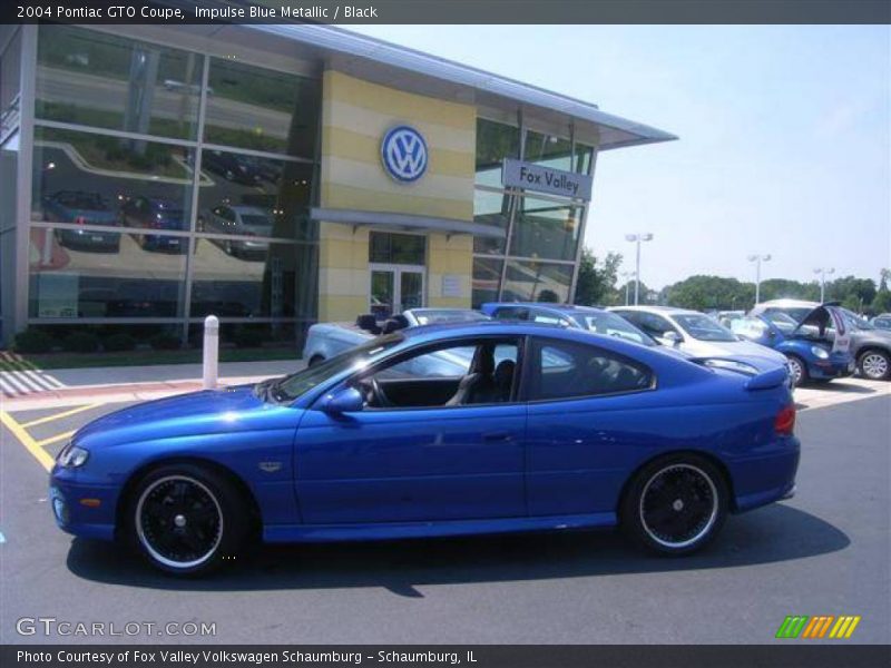 Impulse Blue Metallic / Black 2004 Pontiac GTO Coupe