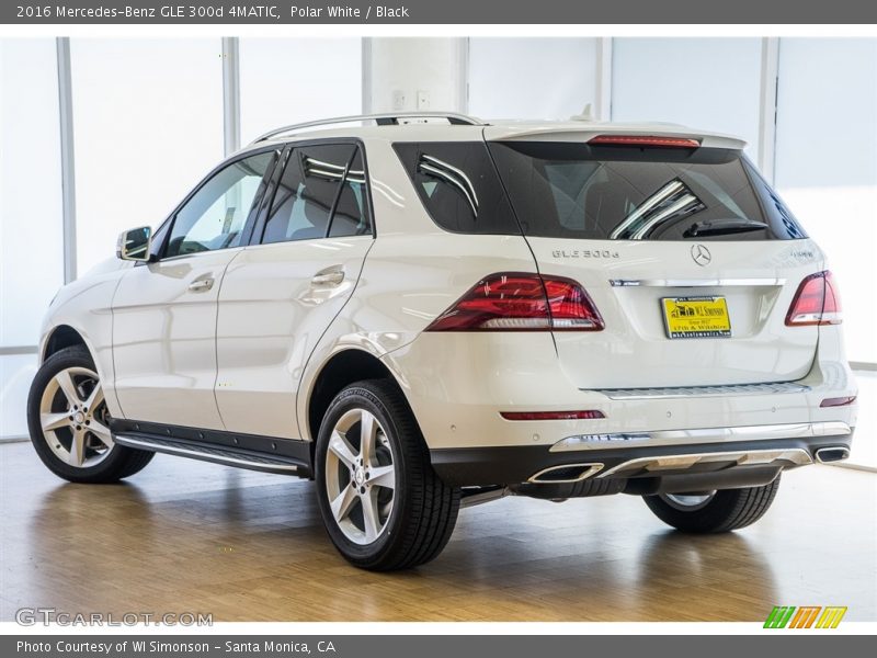 Polar White / Black 2016 Mercedes-Benz GLE 300d 4MATIC