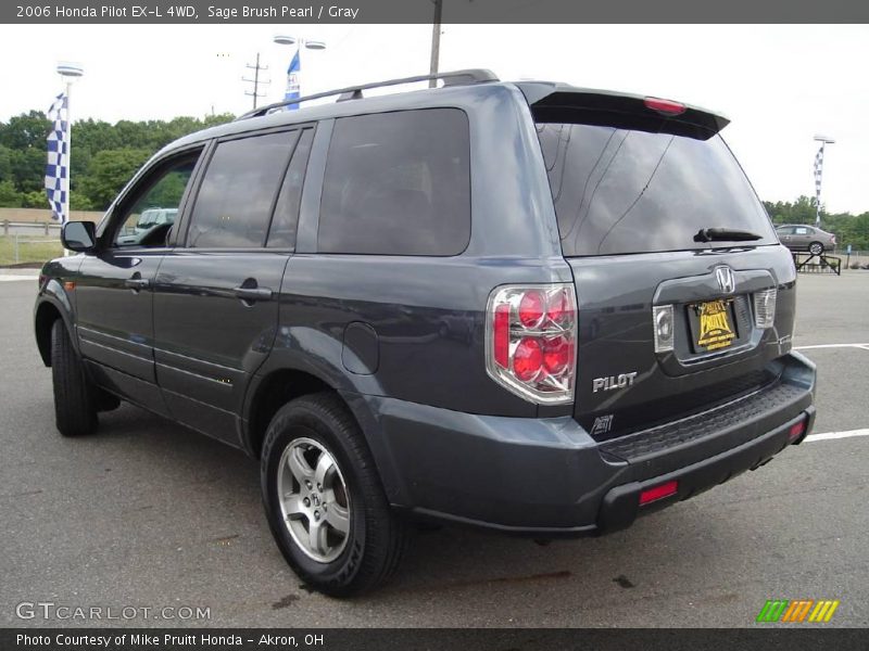 Sage Brush Pearl / Gray 2006 Honda Pilot EX-L 4WD