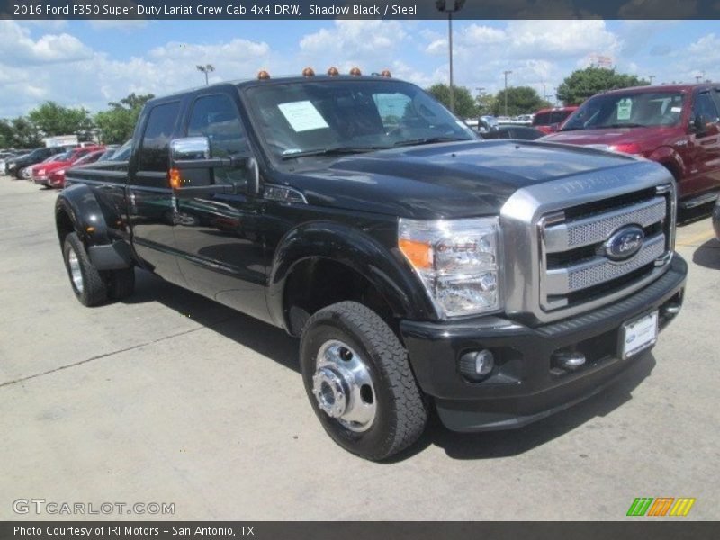 Shadow Black / Steel 2016 Ford F350 Super Duty Lariat Crew Cab 4x4 DRW