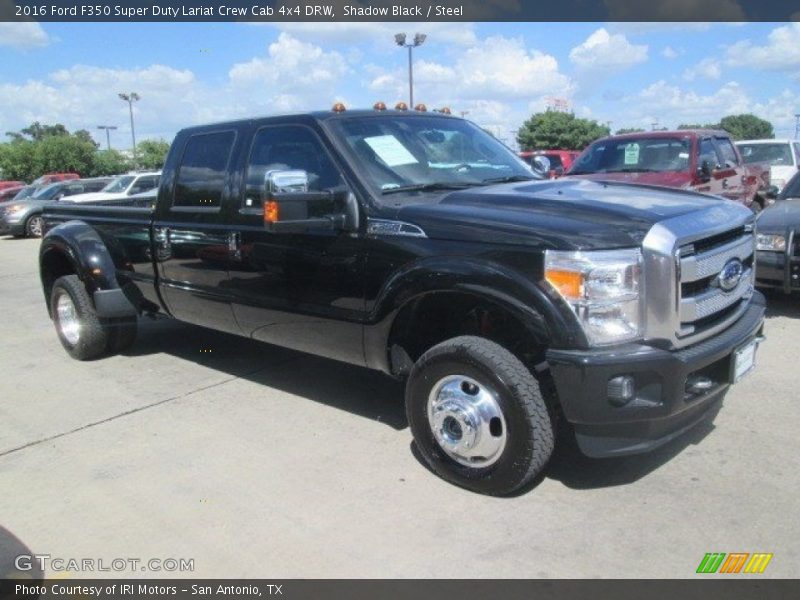 Shadow Black / Steel 2016 Ford F350 Super Duty Lariat Crew Cab 4x4 DRW
