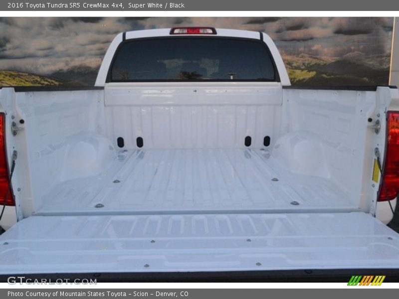 Super White / Black 2016 Toyota Tundra SR5 CrewMax 4x4