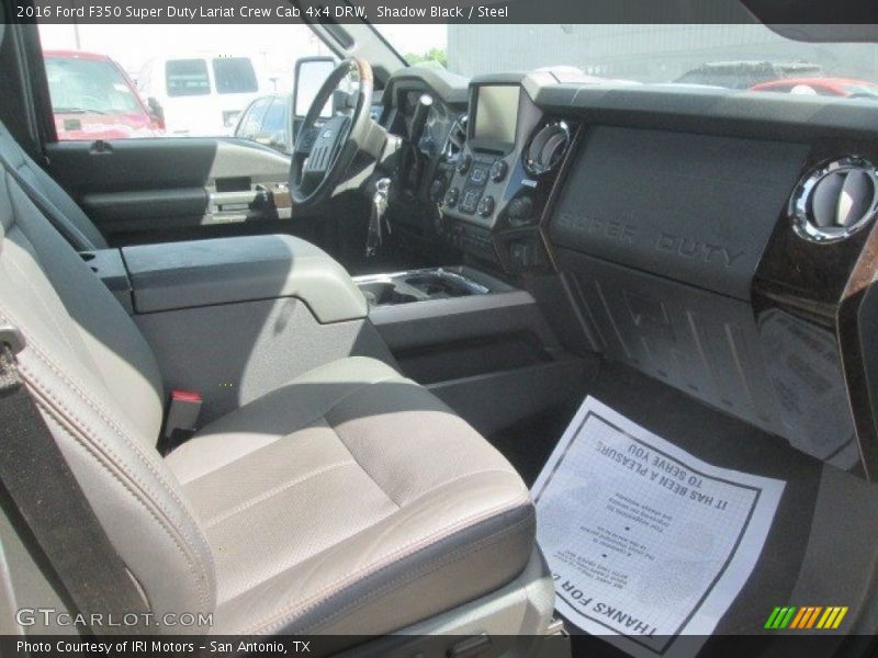 Shadow Black / Steel 2016 Ford F350 Super Duty Lariat Crew Cab 4x4 DRW