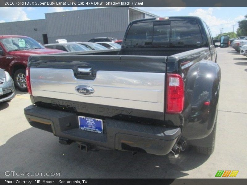 Shadow Black / Steel 2016 Ford F350 Super Duty Lariat Crew Cab 4x4 DRW