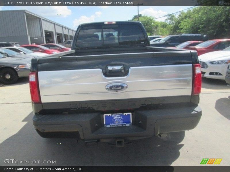 Shadow Black / Steel 2016 Ford F350 Super Duty Lariat Crew Cab 4x4 DRW
