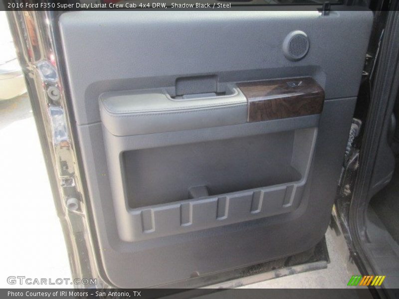 Shadow Black / Steel 2016 Ford F350 Super Duty Lariat Crew Cab 4x4 DRW
