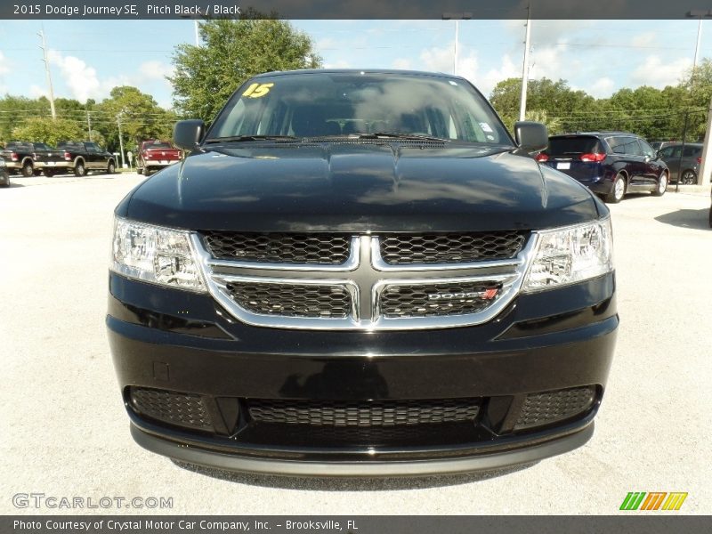 Pitch Black / Black 2015 Dodge Journey SE