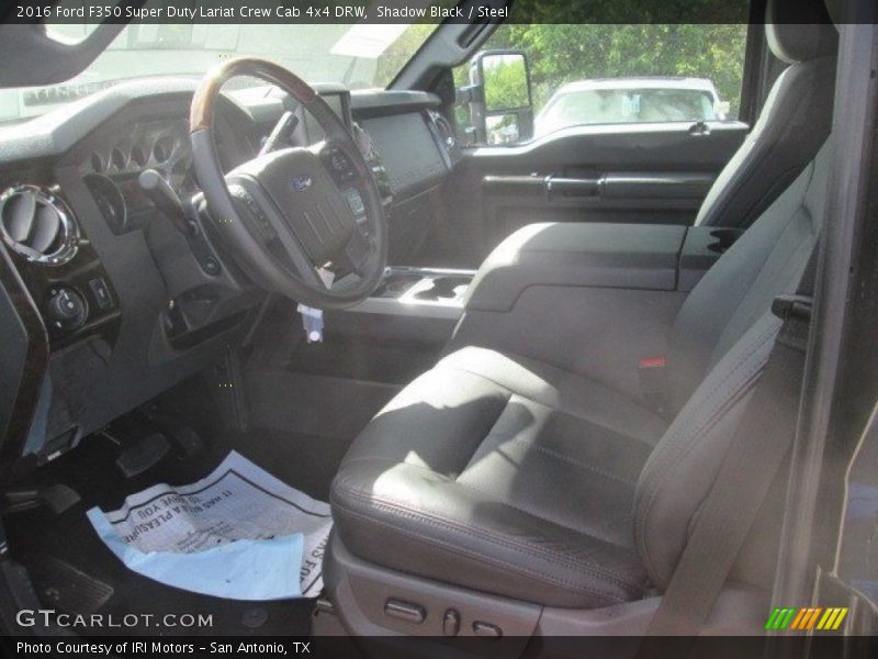 Shadow Black / Steel 2016 Ford F350 Super Duty Lariat Crew Cab 4x4 DRW