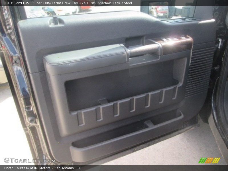 Shadow Black / Steel 2016 Ford F350 Super Duty Lariat Crew Cab 4x4 DRW