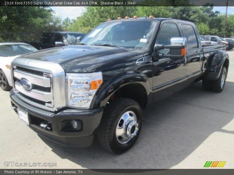 Shadow Black / Steel 2016 Ford F350 Super Duty Lariat Crew Cab 4x4 DRW