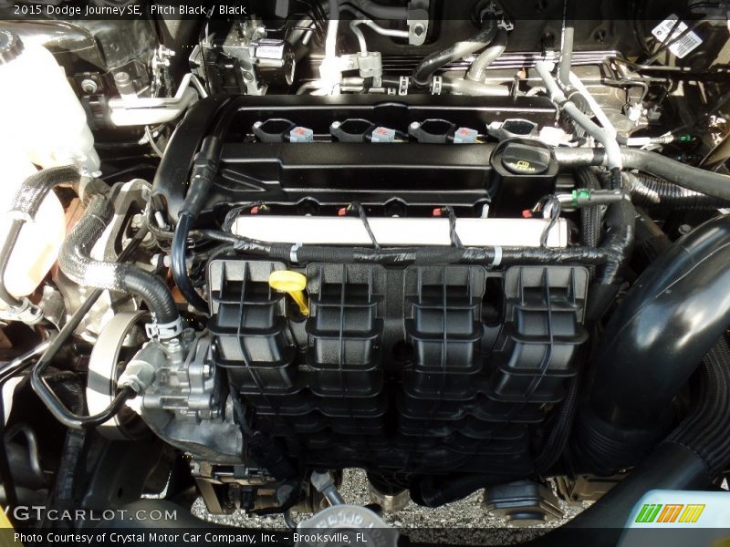 Pitch Black / Black 2015 Dodge Journey SE