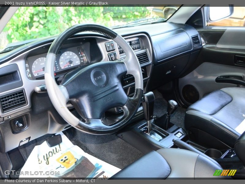 Gray/Black Interior - 2001 VehiCROSS  