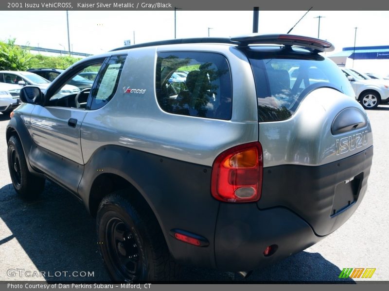 Kaiser Silver Metallic / Gray/Black 2001 Isuzu VehiCROSS