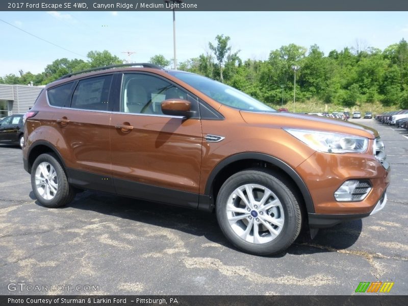 Canyon Ridge / Medium Light Stone 2017 Ford Escape SE 4WD