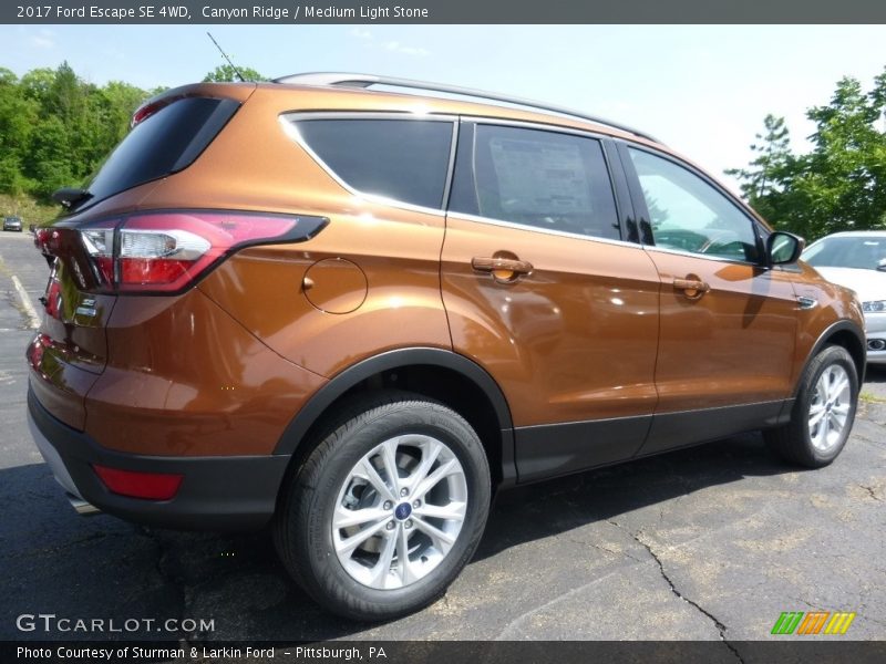 Canyon Ridge / Medium Light Stone 2017 Ford Escape SE 4WD