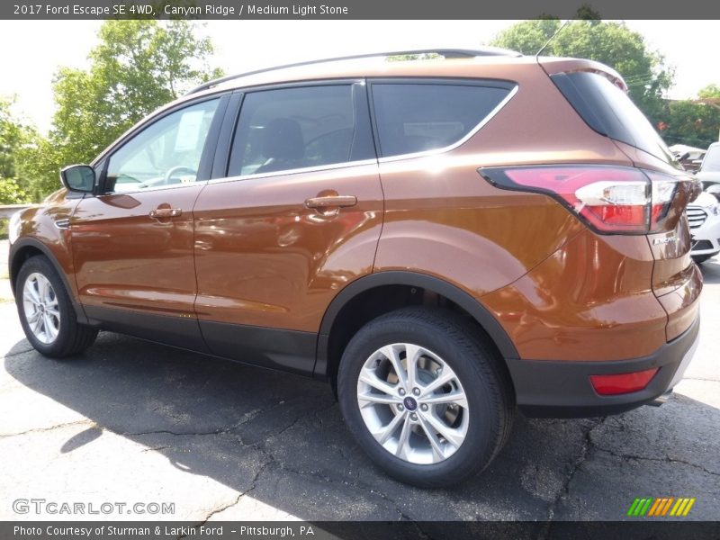 Canyon Ridge / Medium Light Stone 2017 Ford Escape SE 4WD